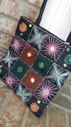 BEADED BOHO HANDBAG NEW