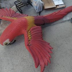 Large Decorative Parrot