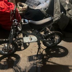 Mini Gas Powered Dirt Bike  No Engine 
