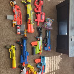 Nerf Guns With Ammo Included