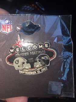 NFL Raiders vs Ravens September 13 2021 Lapel Pin