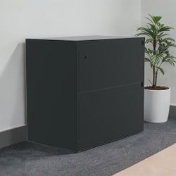 Steelcase 2 Drawer Lateral File Cabinet