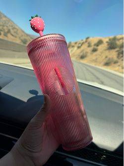 Starbucks strawberry limited edition cup