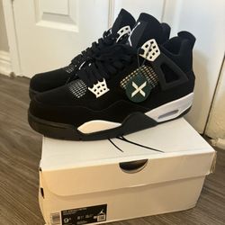 Jordan 4 White Thunder 