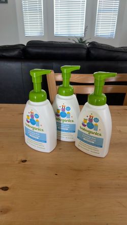 Babyganics Foaming Dish & Bottle Soap 3-Pack