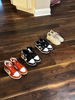 Nike & Jordan Shoe Bundle – 4 Pairs | Dunks, Jordan 1s & Air Force 1s