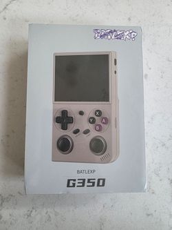 Clear Grey Batlexp G350 Retro Game Console with 64GB PRELOADED