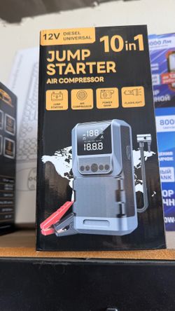JUMP STARTER AIR COMPRESSOR