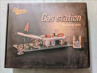 Gas Station Building Set