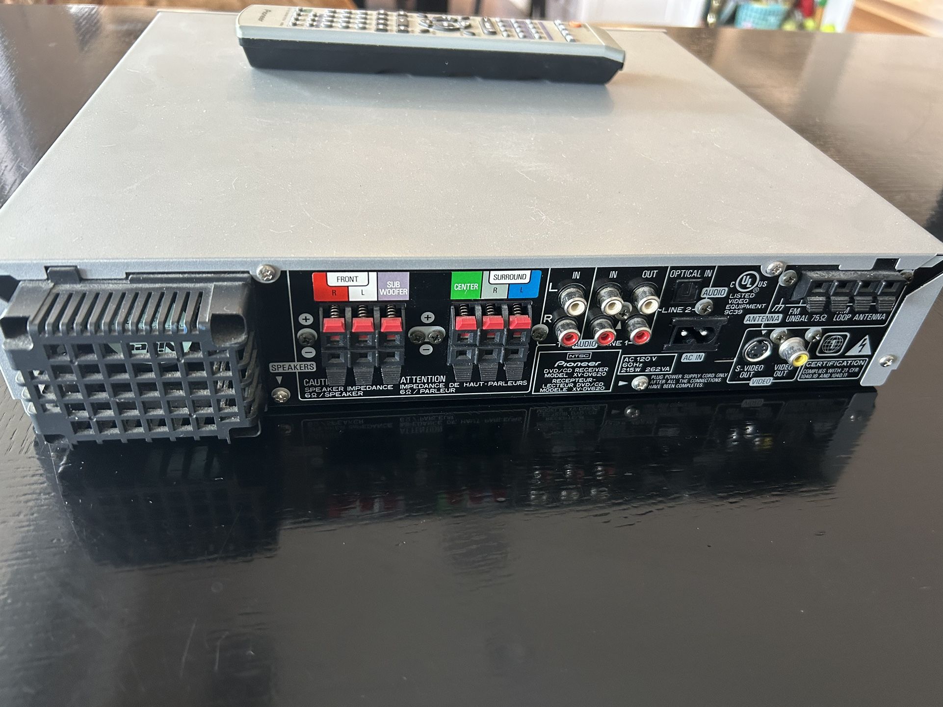 Pioneer XV-DV33 DVD/CD RECEIVER　匿名配送 Yahoo!オークション - 【実力モデル】 パイオニア Pioneer XV