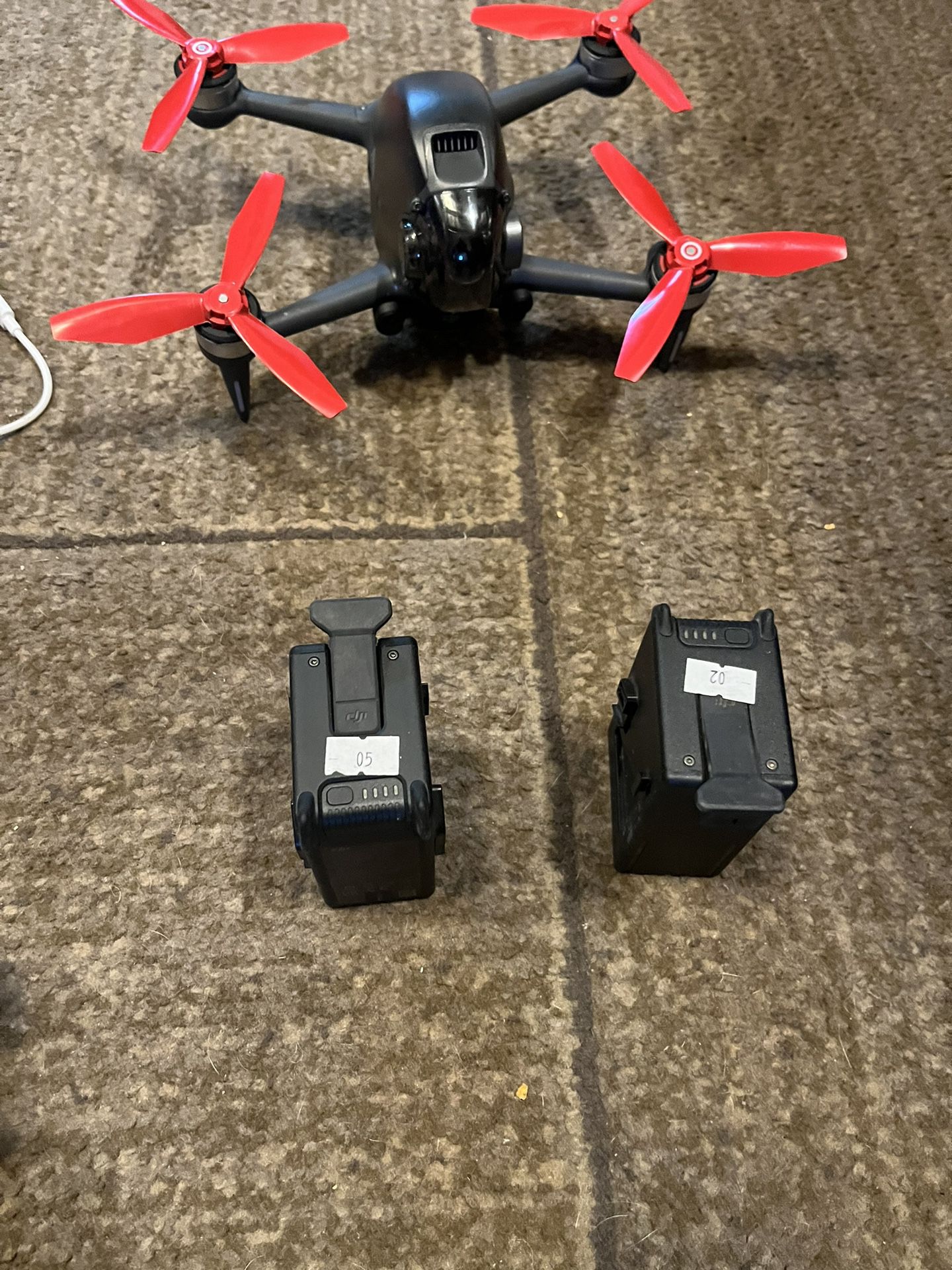 DJI FPV Racing Drone With Add Controller And 3 Batteries