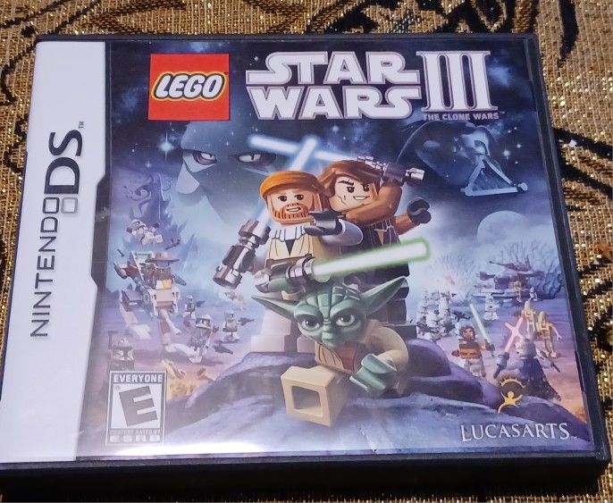 Lego Star Wars 3 Nintendo DS Video Game Vader Luck