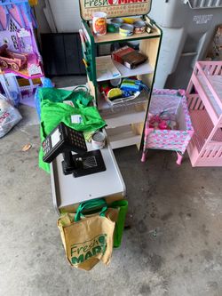Kids grocery playset