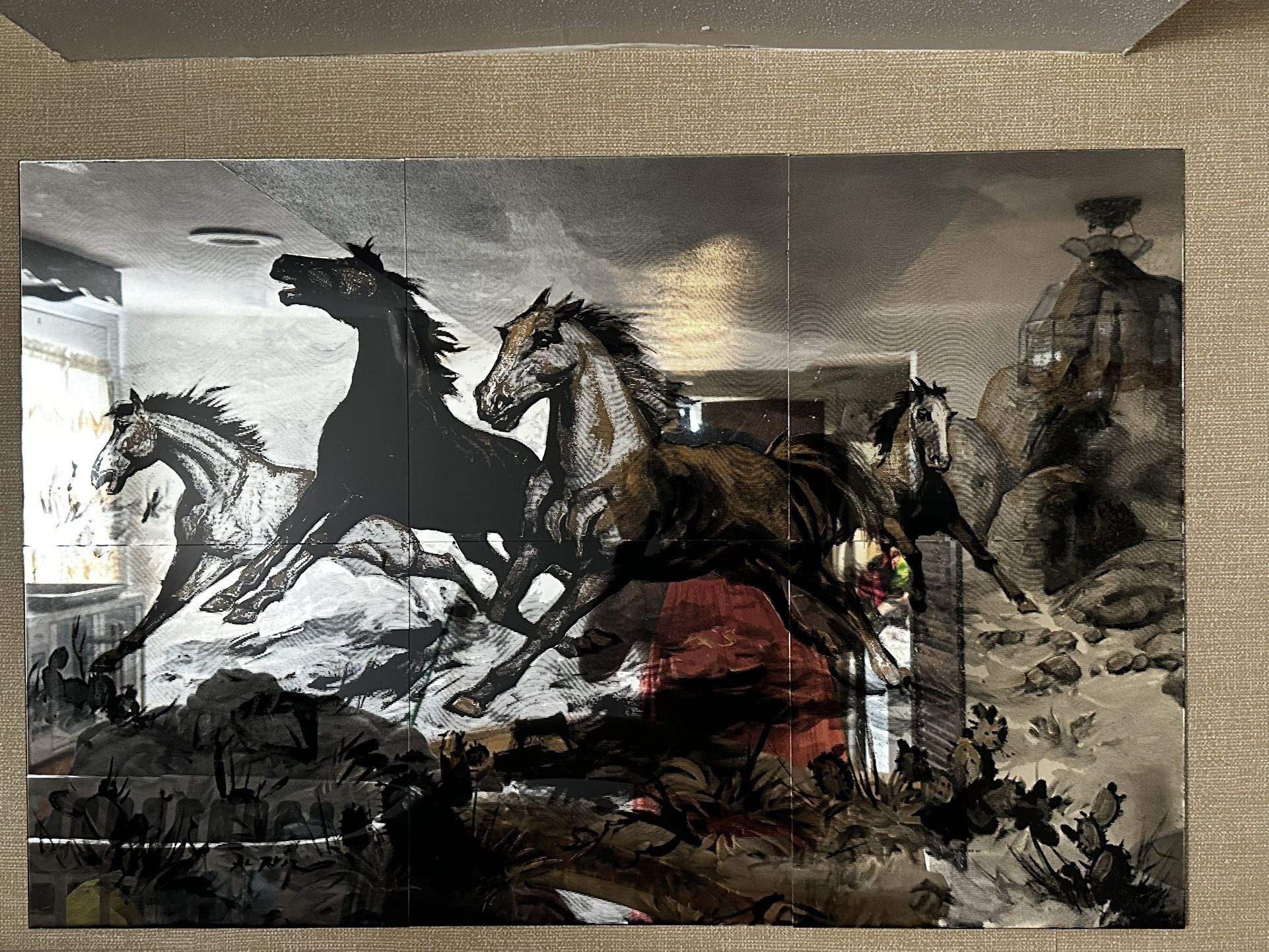 Vintage 1975 Mirro Scene Stallions Collectibles