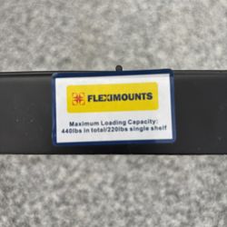 Flex Mount Shelves New. (2)