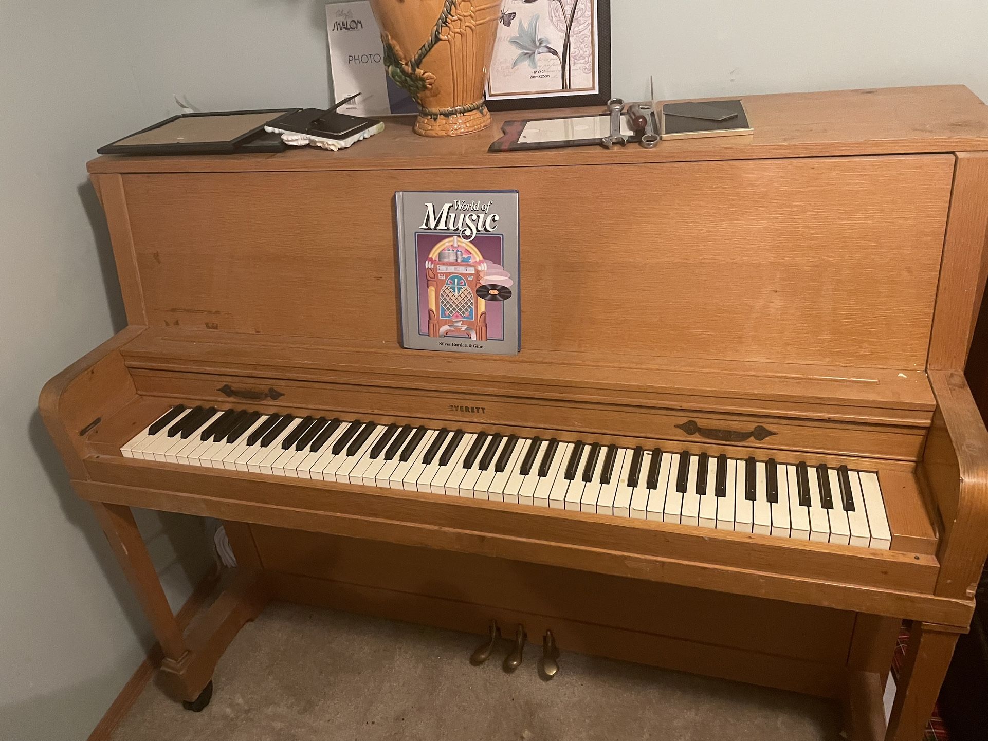 Antique Piano