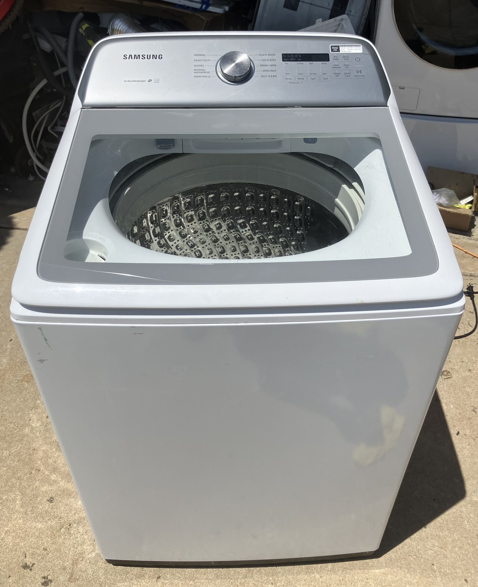 Samsung Washer And Electric Dryer