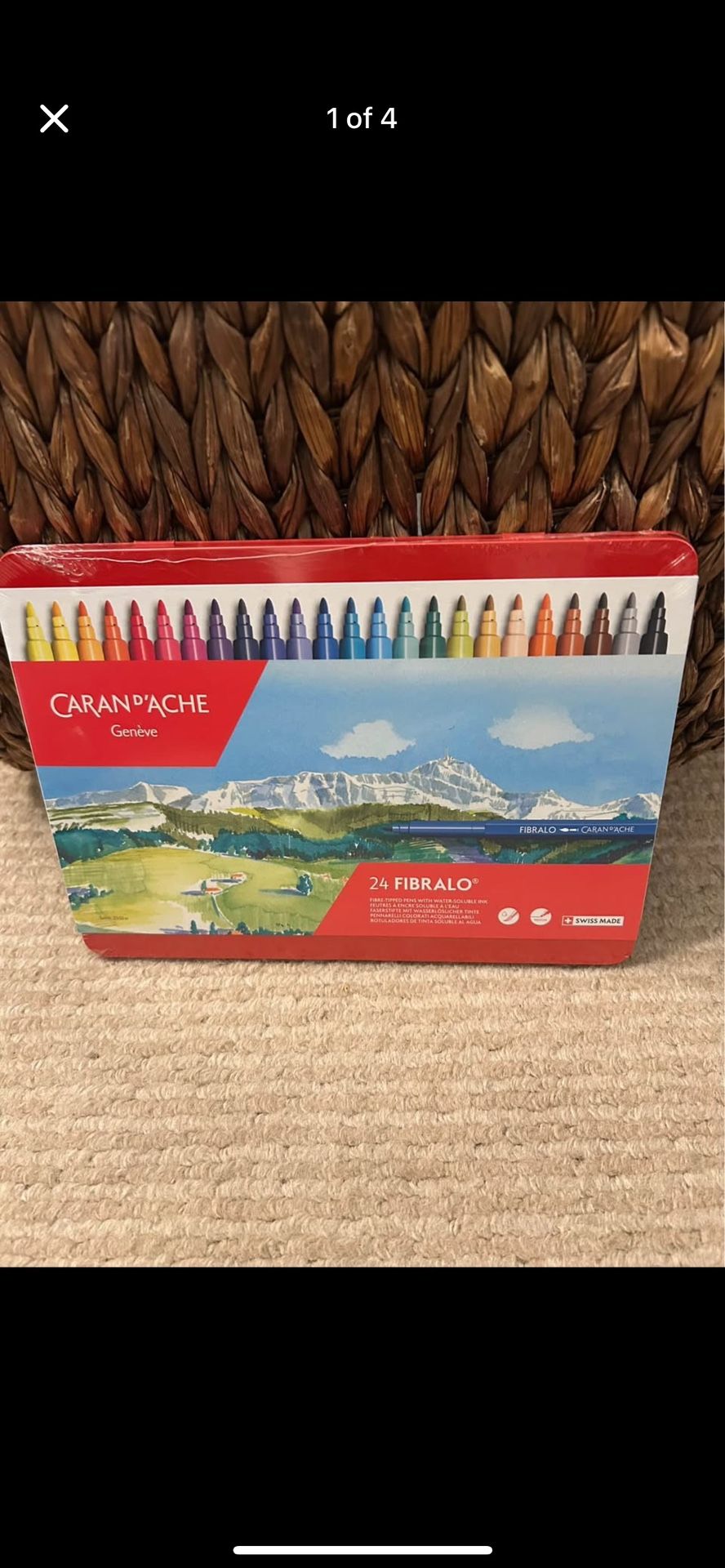 Carandache 24 Fibre Pens