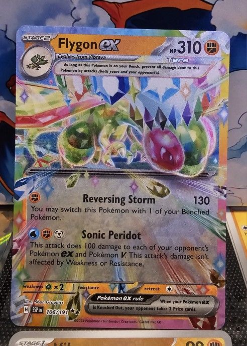 Flygon EX complete holofoil bundle (pokemon tcg)