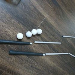 2 Collapsable Golf Clubs