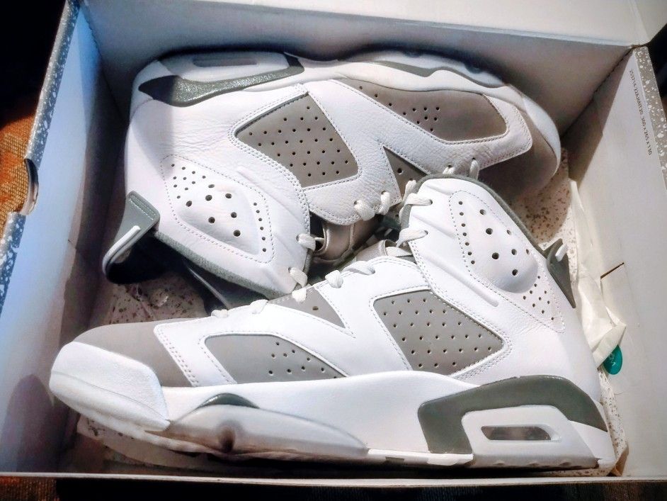 Air Jordan 6 Retro 'Cool Grey' Men Size 12