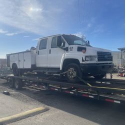 2094 C4500 Top Kick Durmax Diesel 2 Wd Crew Cab 