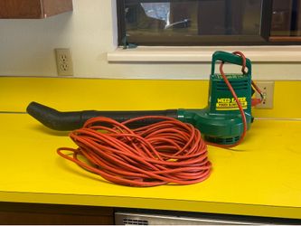 Weedeater blower 2510 long extension cord package