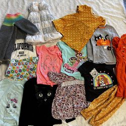 14 piece 4T/5T girls clothes - $10 for all