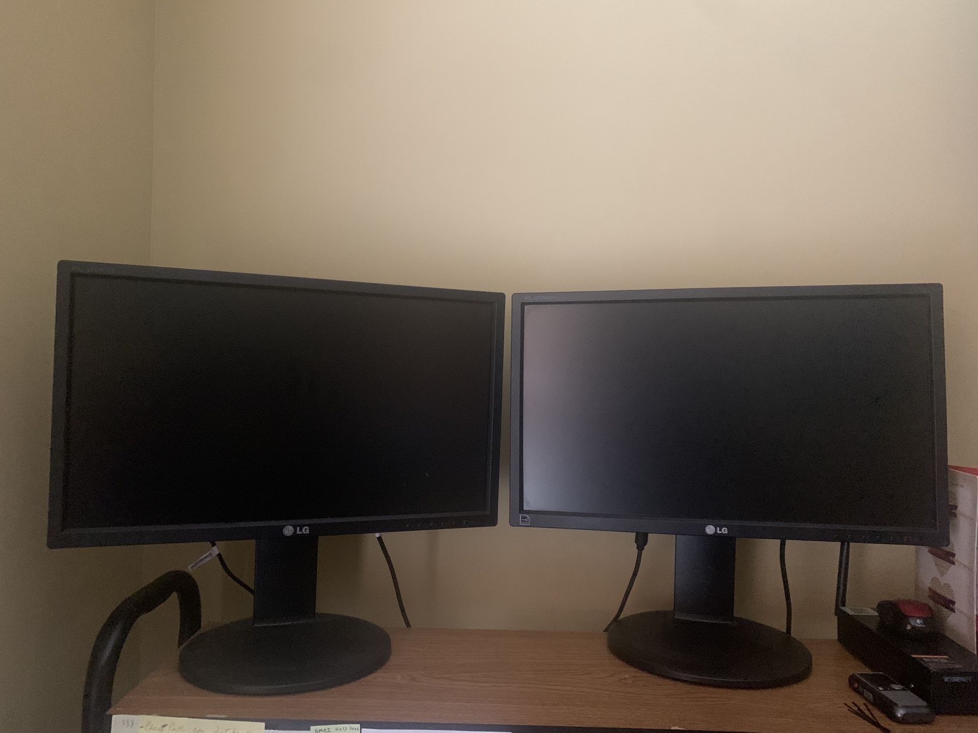 22” LG Monitors