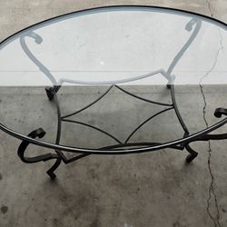 Glass Coffee Table 