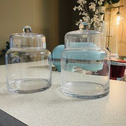 Glass Snack Jars 