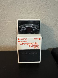 Boss Chromatic Tuner TU-3 Guitar Pedal