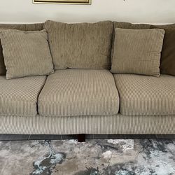 Couch, Oversized Chair & Ottoman 