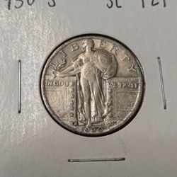 1930-s Standing Liberty Quarter 90% Silver 