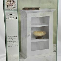 Vintage Curio Cabinet – NEW