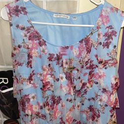 Floral Woman’s Shirt  XL