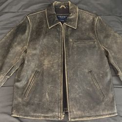 American Eagle Leather Jacket