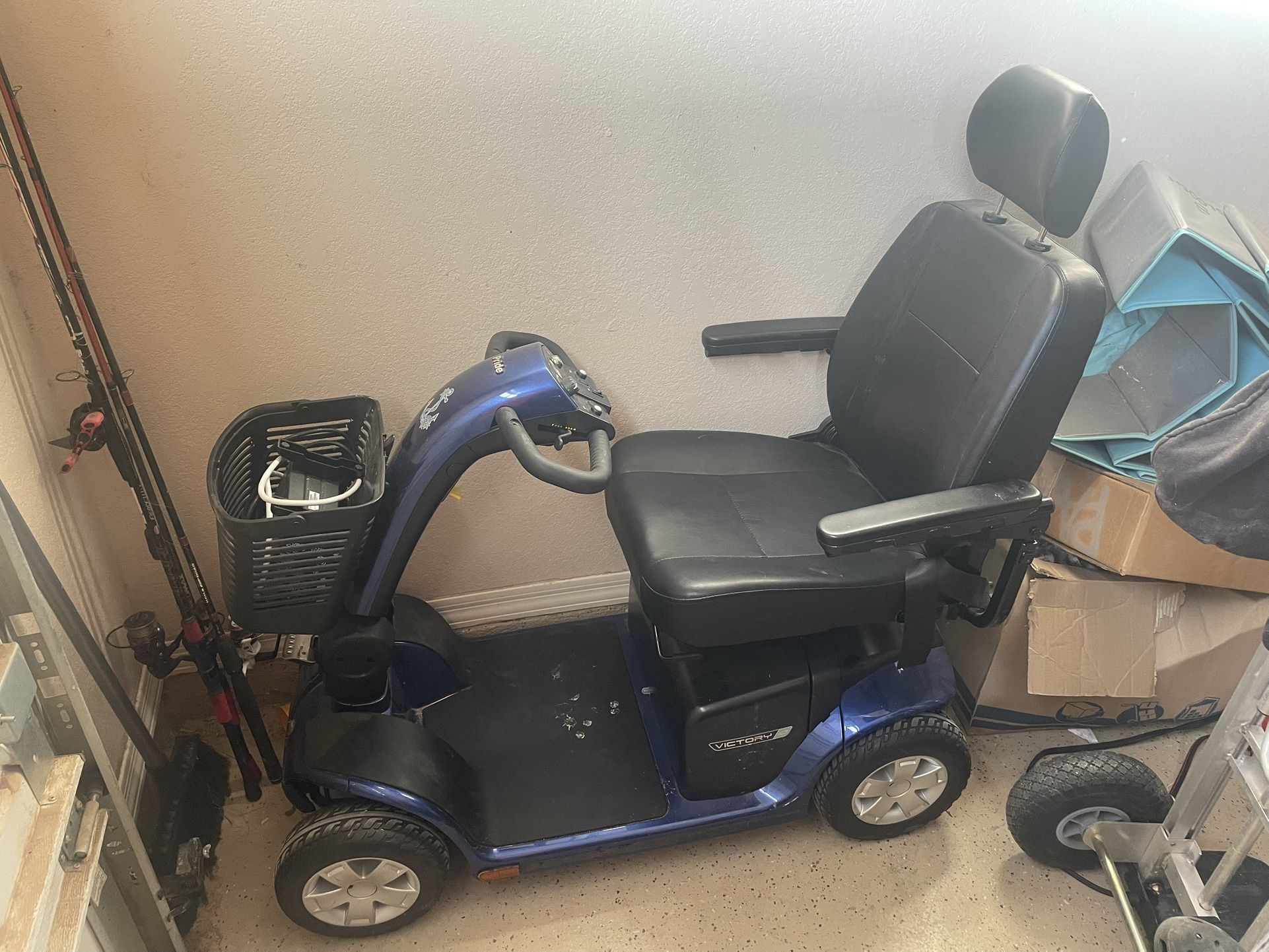 Blue Pride Victory 10 4-wheel mobility scooter