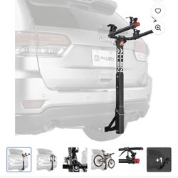 BRAND NEW-never been open box-Allen Sports Deluxe 2-Bicycle Hitch Mounted Bike Carrier, Black