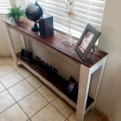 Sofa or console table