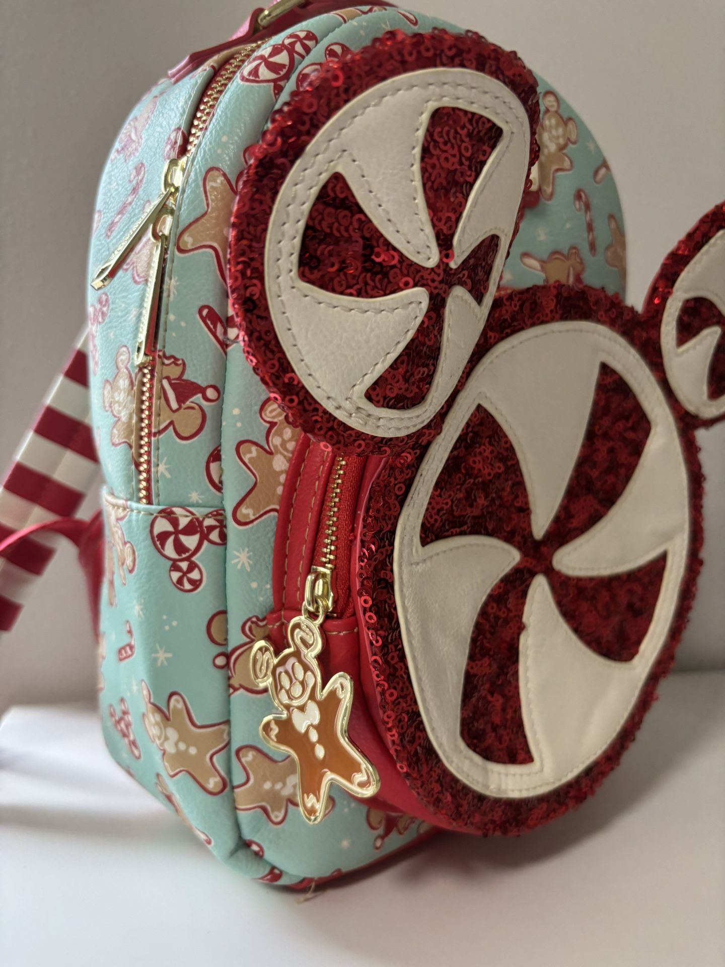 Candy cane Christmas Disney Loungefly