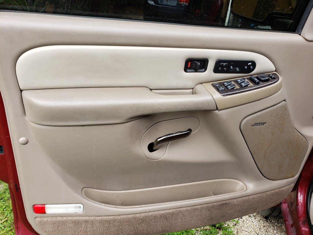 Chevy Silverado door panels