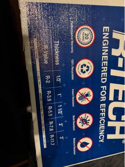 R-Tech  installation foam board