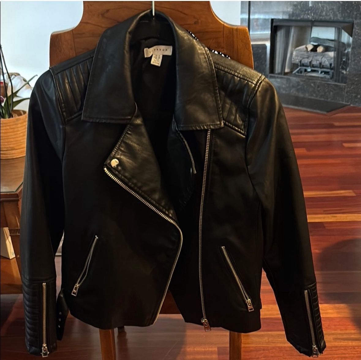 Topshop Leather Jacket
