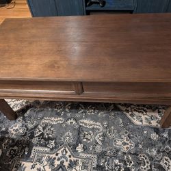 Wooden Coffee Table  With Storage 