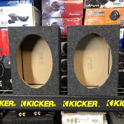 6X9 Single Speakers Boxes New Nuevas