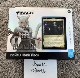 Magic: The Gathering Final Fantasy Collector’s Edition Commander Deck Scions & Spellcraft