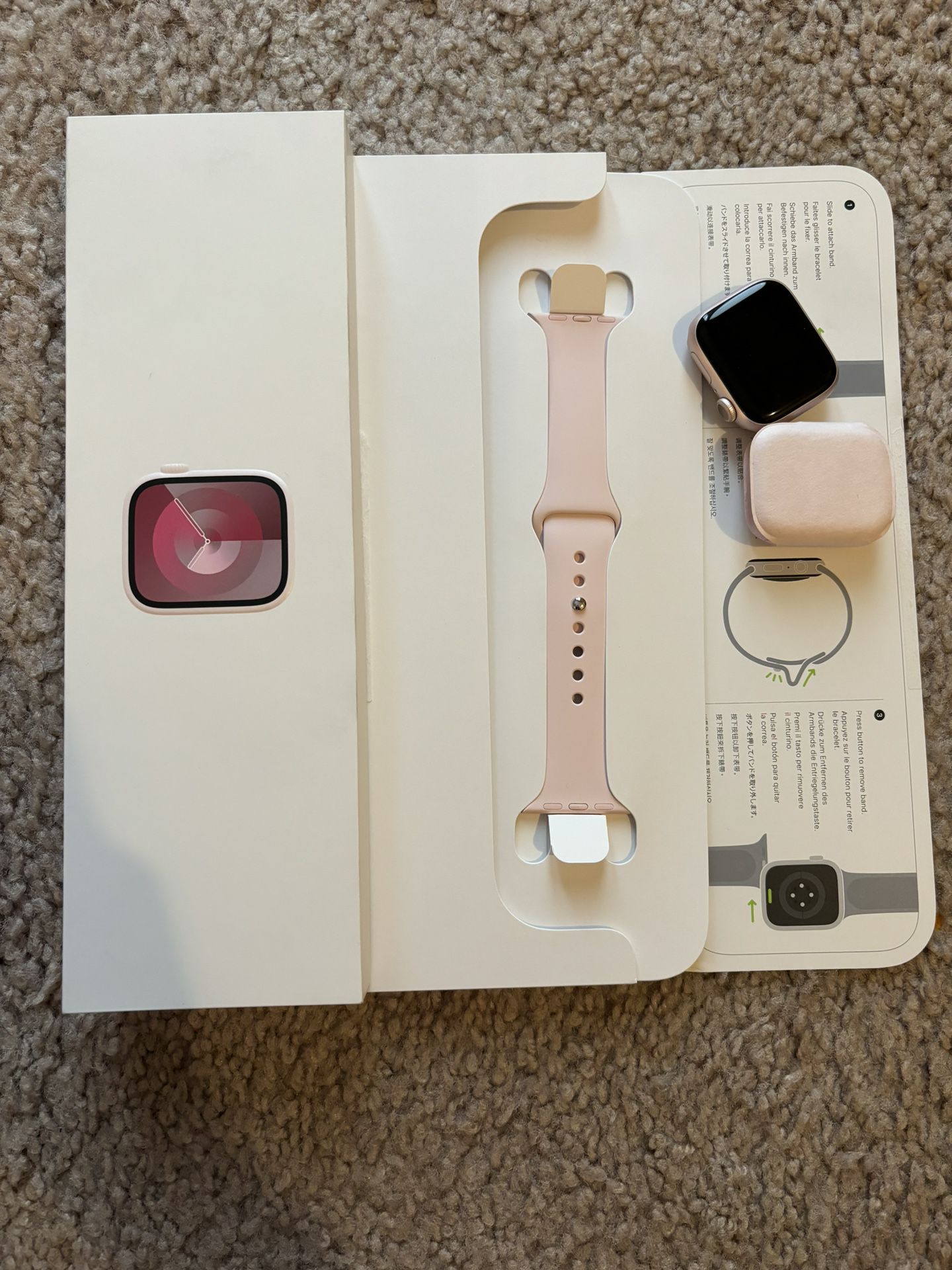 Apple Watch Series 9 (41mm) (Pink)