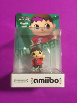 Villager Nintendo Amiibo 1st Print USA New Sealed