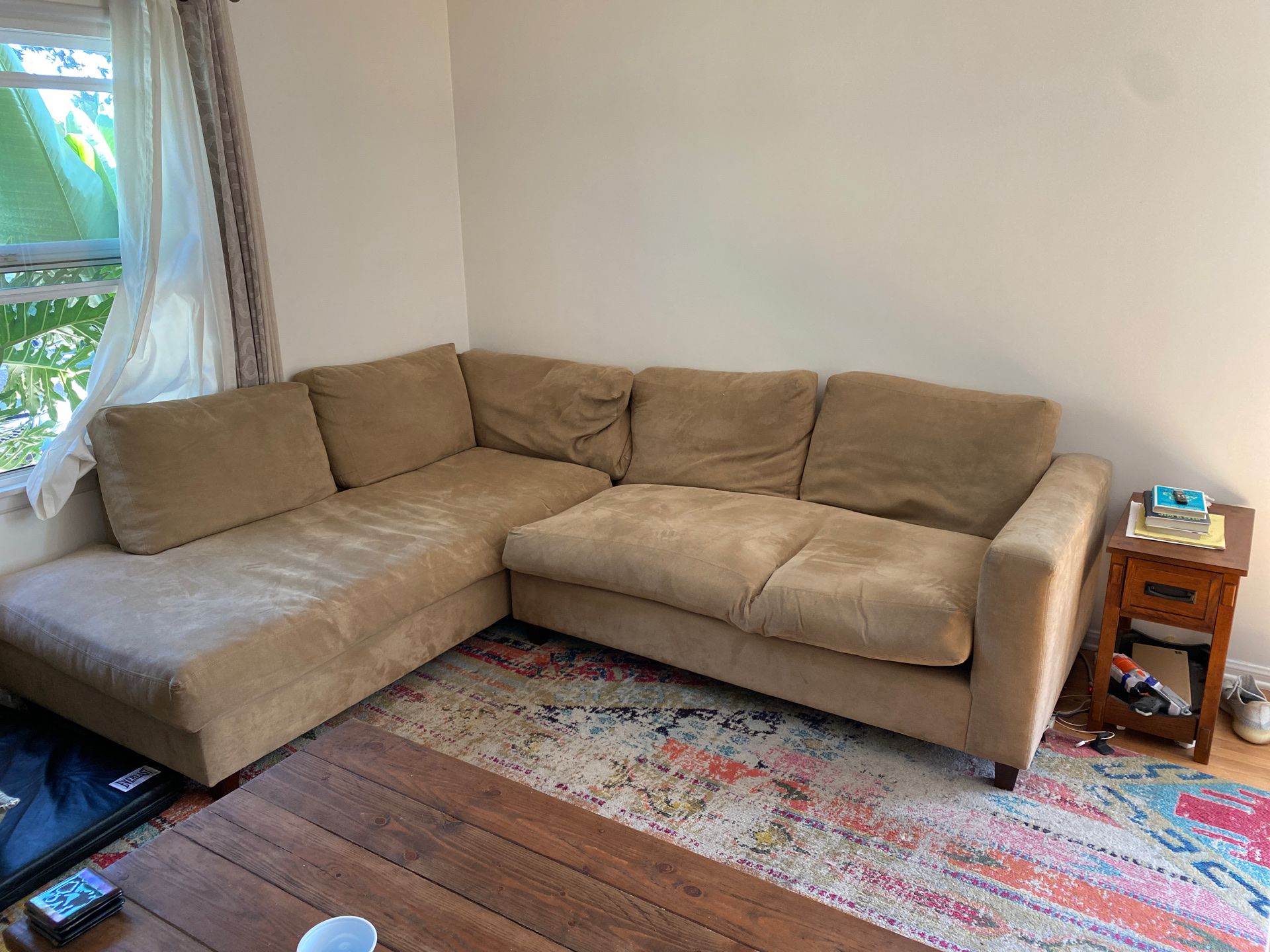 Sectional couch (custom-made) for sale
